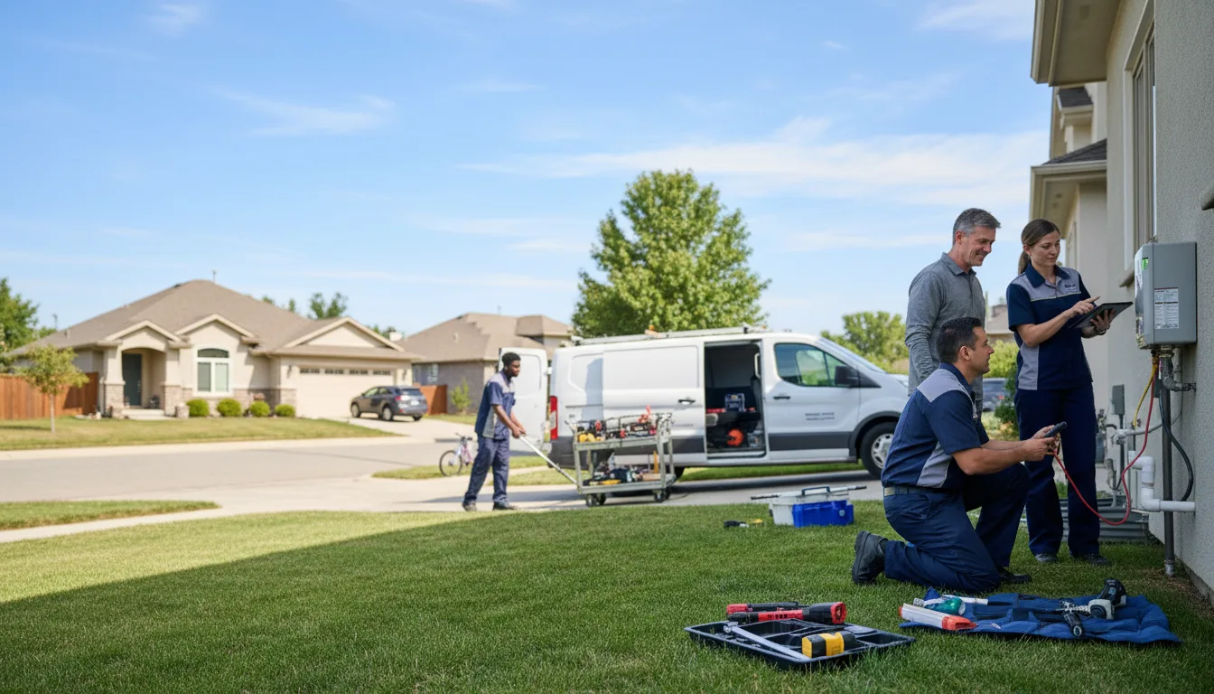 Tankless water heater service in Midvale, UT